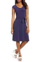 Women's Chaus Tie Front Stretch Jersey Dress