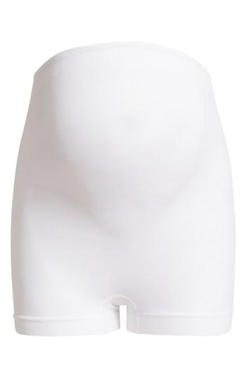 Women's Noppies Seamless Maternity Shorts /xx-large - White