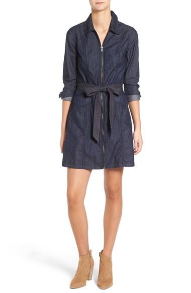 Women's 7 For All Mankind Denim Shirtdress