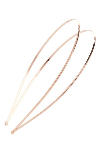 L. Erickson Metal Double Headband, Size - Pink
