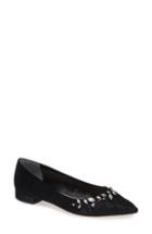 Women's Nina Zenida Jeweled Skimmer .5 M - Black