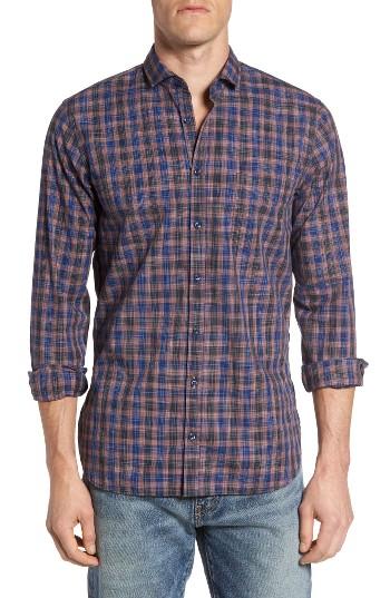 Men's Boss Orange Cattitude Plaid Shirt