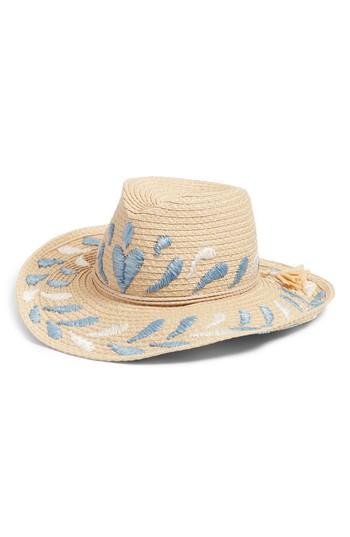 Women's Eric Javits Corsica Squishee Western Hat - Brown