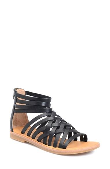 Women's Kork-ease 'palmyra' Gladiator Sandal M - Black