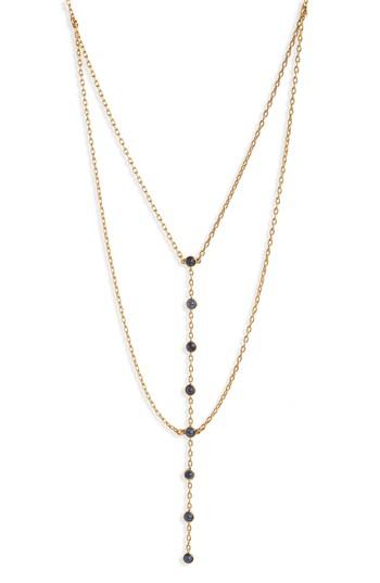 Women's Madewell Nuit Layered Lariat Necklace