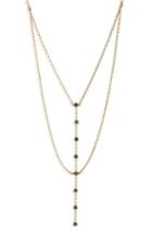 Women's Madewell Nuit Layered Lariat Necklace