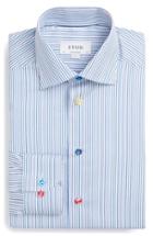 Men's Eton Contemporary Fit Solid Dress Shirt - Blue