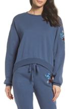 Women's Make + Model Embroidered Sweatshirt - Blue
