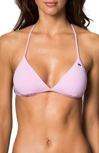 Women's O'neill Salt Water Halter Bikini Top - Pink