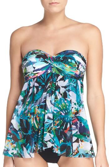 Women's Profile By Gottex Tropical Dawn One-piece Swimsuit