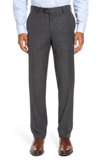 Men's Pal Zileri Classic Fit Trousers Us/ 48 Eu - Grey