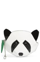 Women's Nordstrom Panda Faux Leather Coin Purse - White