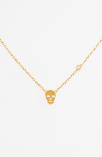 Women's Shy By Se Skull Necklace