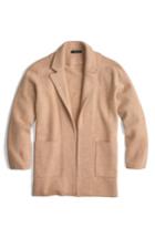 Women's J.crew New Lightweight Sweater Blazer, Size - Beige
