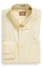 Men's Gitman Regular Fit Pinpoint Cotton Oxford Button Down Dress Shirt - 33 - White