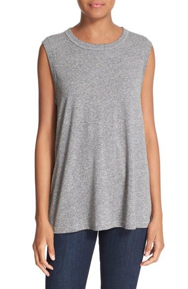 Women's The Great. 'the Sleeveless' Crewneck Tank