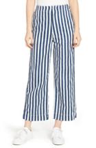 Women's Mother The Cinch Greaser Stripe Pants - White