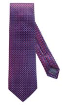 Men's Eton Microdot Silk Tie, Size - Red