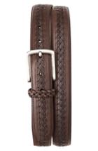 Men's Tommy Bahama Braided Inlay Leather Belt