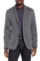 Men's Nordstrom Men's Shop Trim Fit Stretch Comfort Blazer - Grey