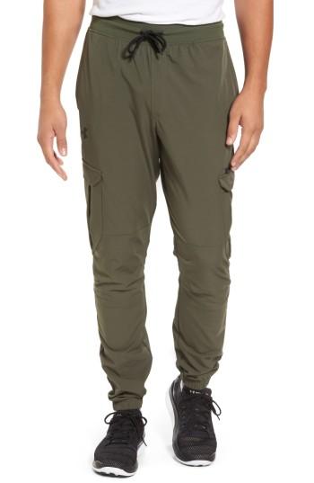 Men's Under Armour Performance Cargo Pants - Green