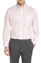 Men's Nordstrom Men's Shop Classic Fit Non-iron Solid Dress Shirt - 33 - Pink