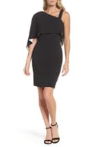 Women's Hayley Paige Occasions Ruffle Detail A-line Chiffon Gown