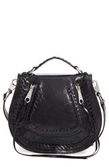 Rebecca Minkoff Small Vanity Leather Saddle Bag -