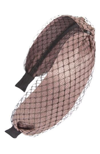 Cara Mesh Headband, Size - Brown