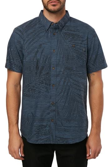 Men's O'neill Fronzarelli Woven Shirt - Blue