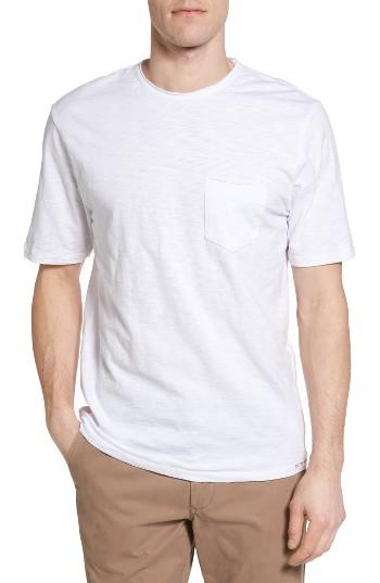 Men's True Grit Raw Edge Slub T-shirt - White