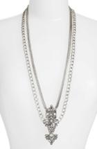 Women's Dlnlx By Dylanlex Crystal Pendant Necklace