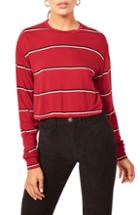 Women's Reformation Chloe Stripe Top - Red