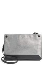 Rag & Bone Compass Calfskin Crossbody Bag - Metallic