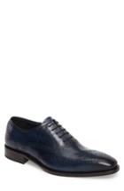 Men's Monte Rosso Sabina Medallion Toe Oxford M - Blue