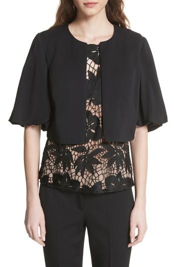 Women's Tracy Reese Bolero Jacket - Black