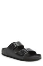Men's Birkenstock 'monterey' Leather Slide Sandal -8.5us / 41eu D - Black