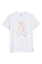 Men's Psycho Bunny Graphic T-shirt - White