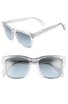 Women's Odlr X Morgenthal Frederics Jo 55mm Cat Eye Sunglasses - Crystal