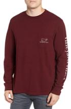 Men's Vineyard Vines Vintage Whale Graphic Pocket T-shirt - Red