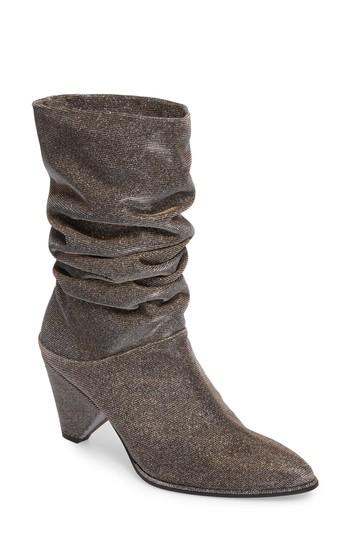 Women's Stuart Weitzman Crush Slouchy Bootie M - Black