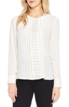 Women's Vince Camuto Pintuck Blouse - White