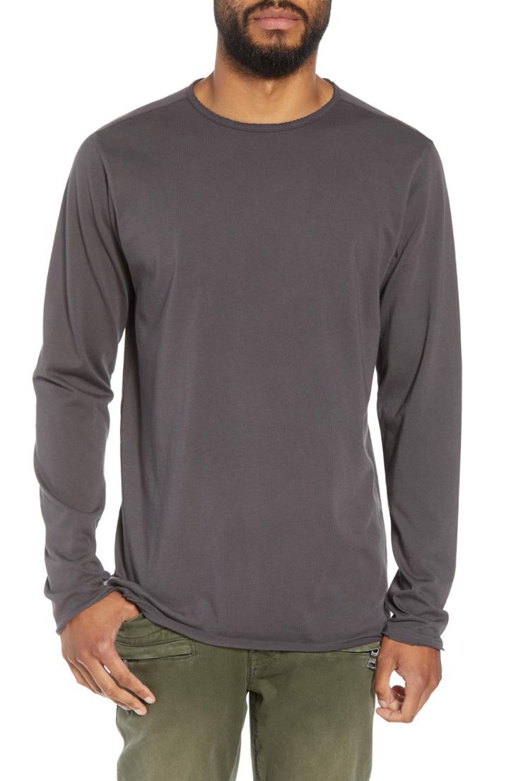 Men's Hudson Elongated Long Sleeve T-shirt