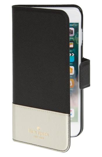 Kate Spade New York Cedar Street Iphone 7/8 & 7/8 Folio Case - Black