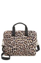 Kate Spade New York Leopard Commuter Bag - Brown