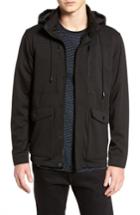 Men's Tunellus Woven Jacket With Back Pocket - Black