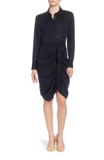 Women's Catherine Catherine Malandrino Sloan Tie-waist Dress - Black