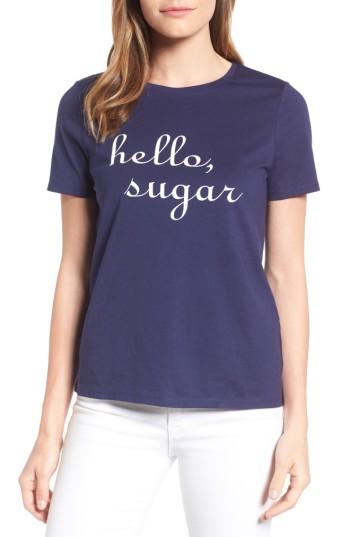 Women's Draper James Hello, Sugar Cotton Tee