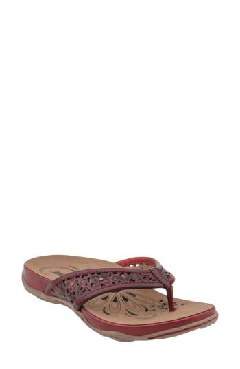 Women's Earth Maya Flip-flop M - Orange