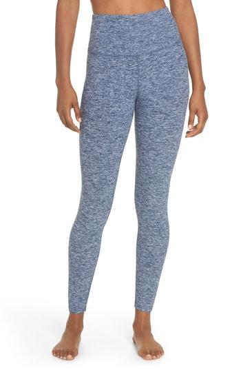 Women's Beyond Yoga Midi High Waist Leggings, Size - Blue